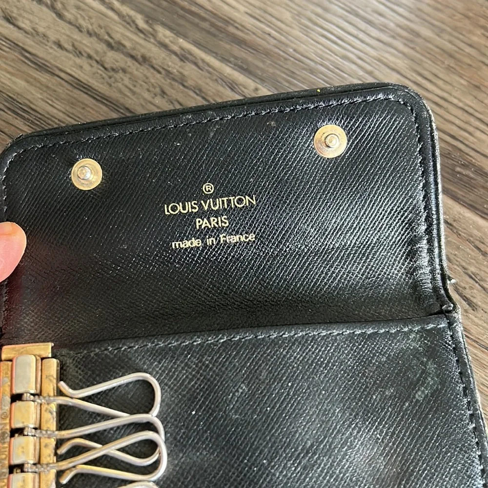 LV Denim Key Pouch - Picture 4 of 12